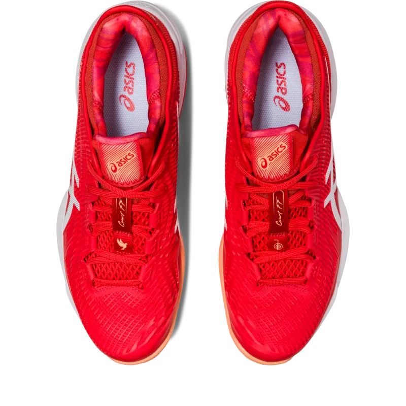 Asics Court Ff 3 Clay Novak Fiery Red/White (1041A364.961)