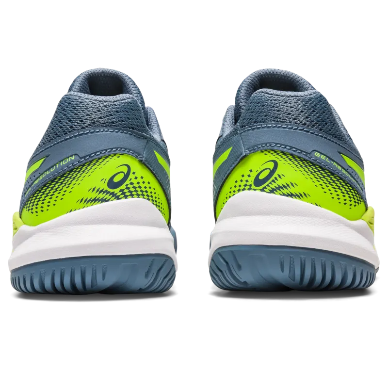 Asics Gel-resolution 9 Gs Steel Blue/Hazard Green (1044A067.400)