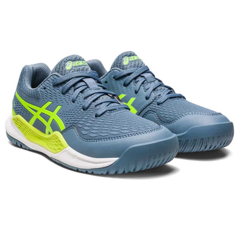 Asics Gel-resolution 9 Gs Steel Blue/Hazard Green (1044A067.400)