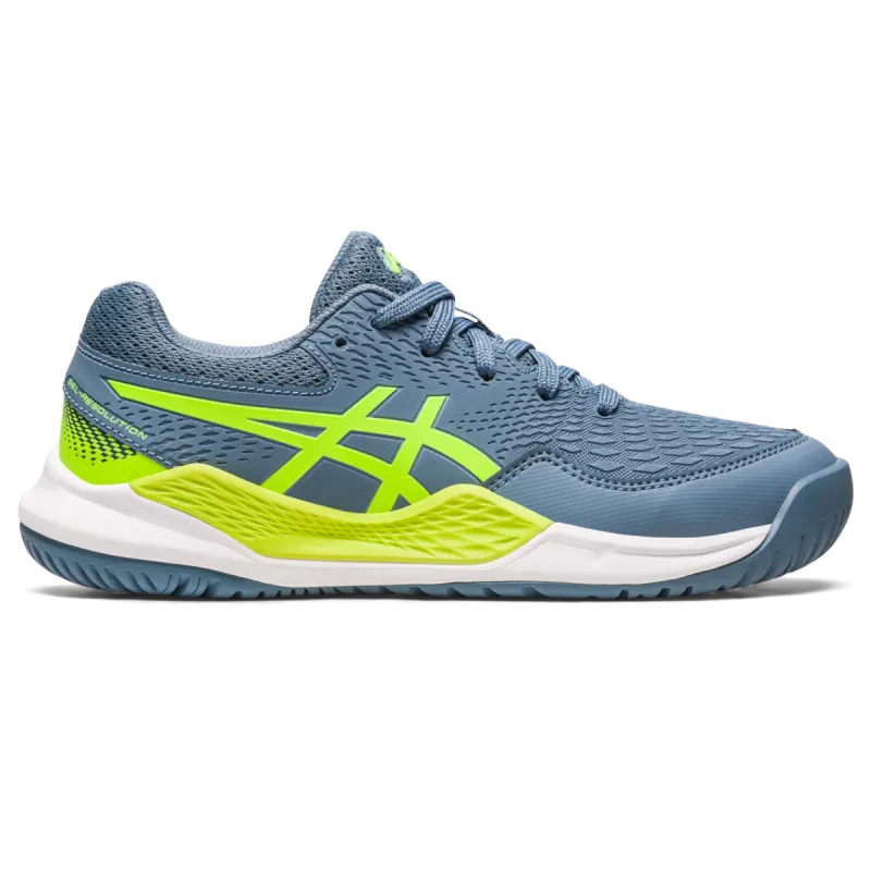Asics Gel-resolution 9 Gs Steel Blue/Hazard Green (1044A067.400)