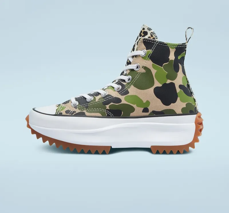 Converse Archive Print Run Star Hike Candied Ginger/piquant Green