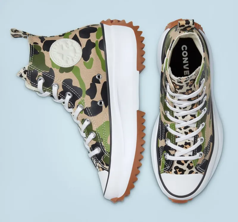Converse Archive Print Run Star Hike Candied Ginger/piquant Green