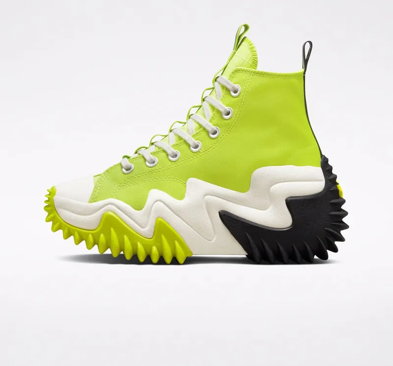 Converse Street Utility Run Star Motion Lime Twist/zwart/egret