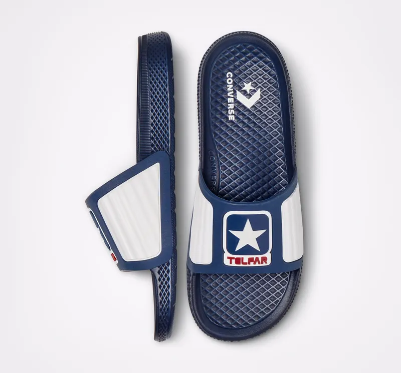 Converse Converse x TELFAR All Star Slipper Navy Peony/wit/riverside