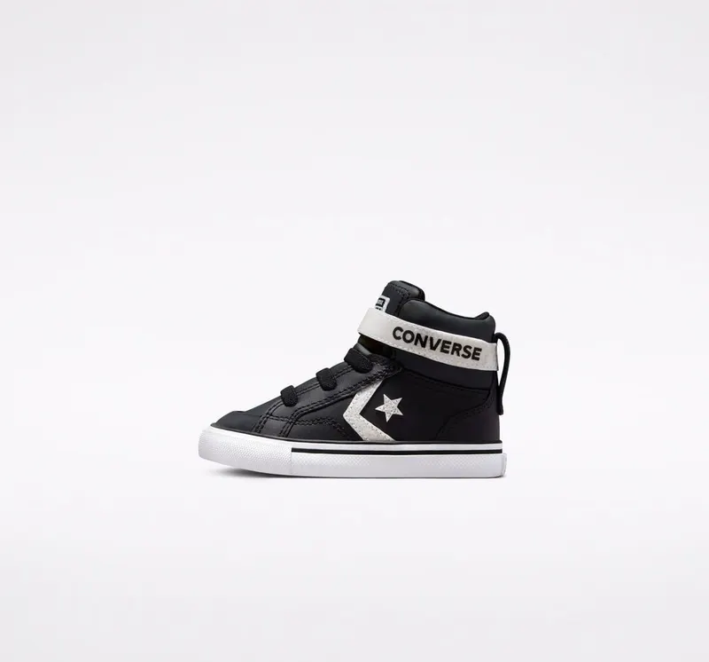Converse Winter Glitter Pro Blaze Strap Zwart/zilver/wit