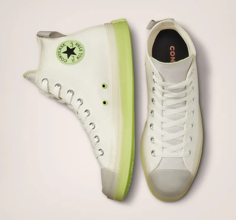 Converse Chuck Taylor All Star CX Crafted Stripes Egret/pale Putty/lime Rave