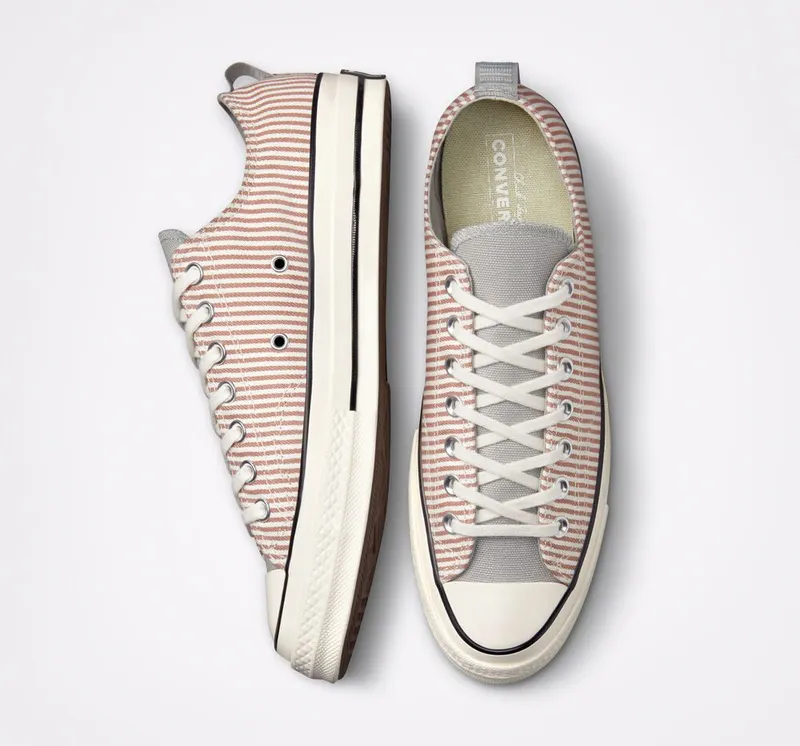 Converse Chuck 70 Crafted Stripe Mineral Clay/slate Sage/egret