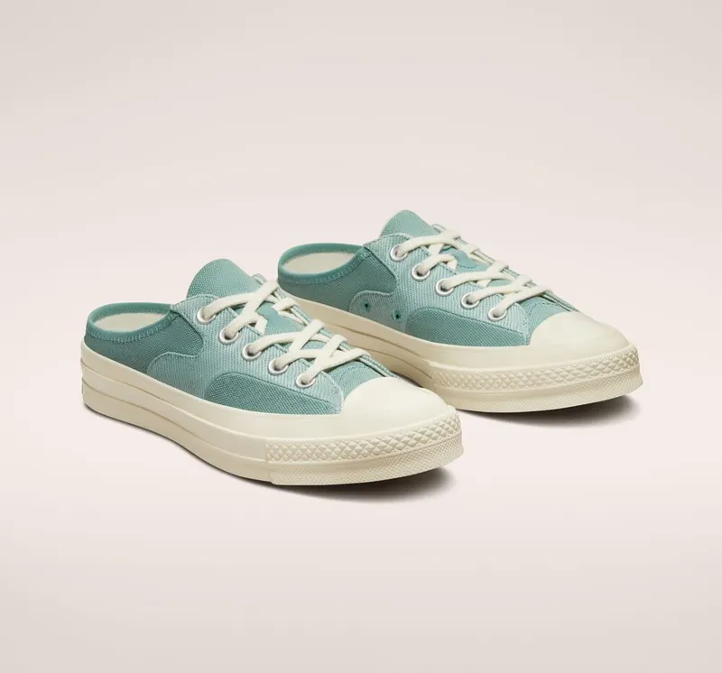 Converse Chuck 70 Mule Crafted Canvas Jade Unity/egret/egret