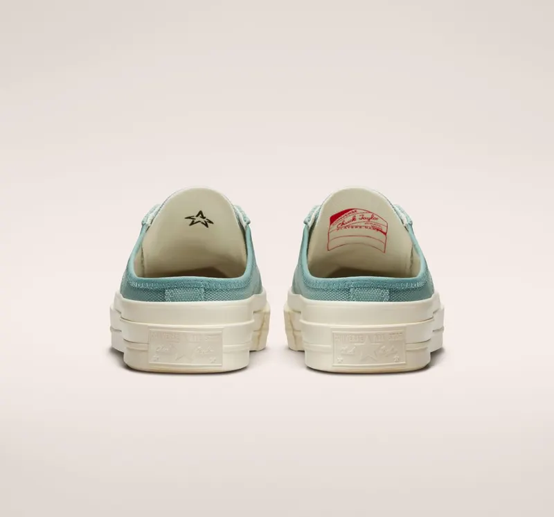 Converse Chuck 70 Mule Crafted Canvas Jade Unity/egret/egret