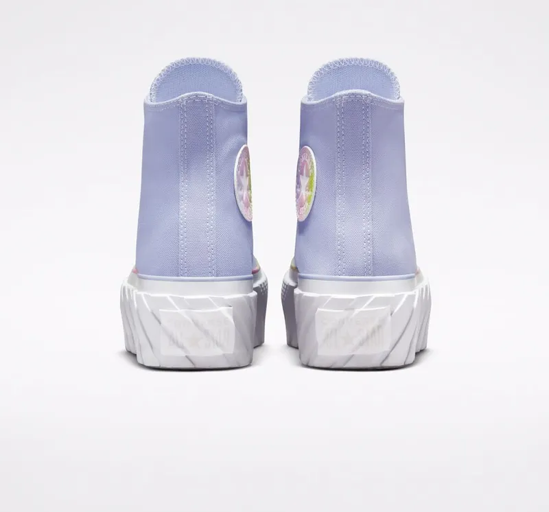 Converse Chuck Taylor All Star 2X Lift Platform Pastel Gradient Serene Sapphire/wit