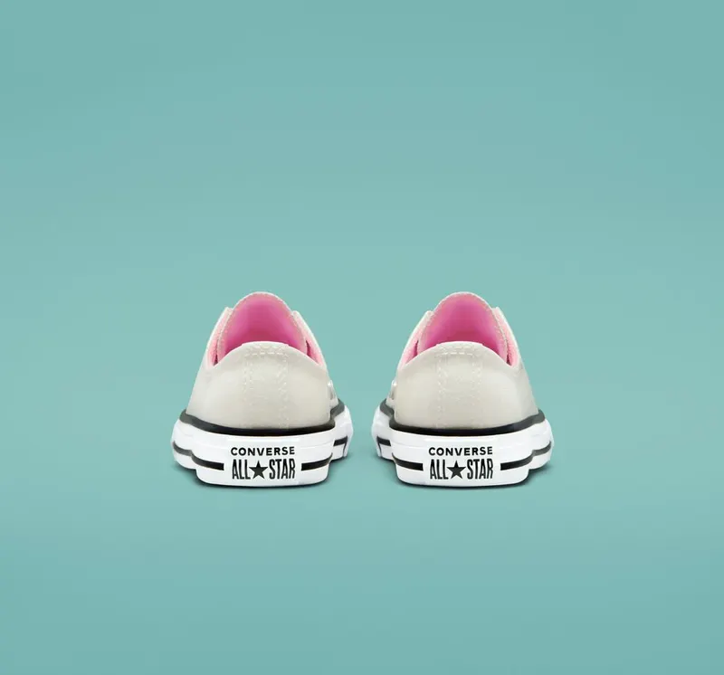 Converse Chuck Taylor All Star Glitter Zilver/roze/wit