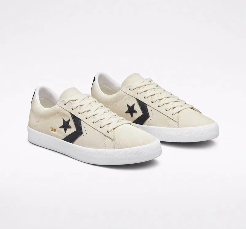 Converse Pro Leather Vulcanized Pro Egret/zwart/egret
