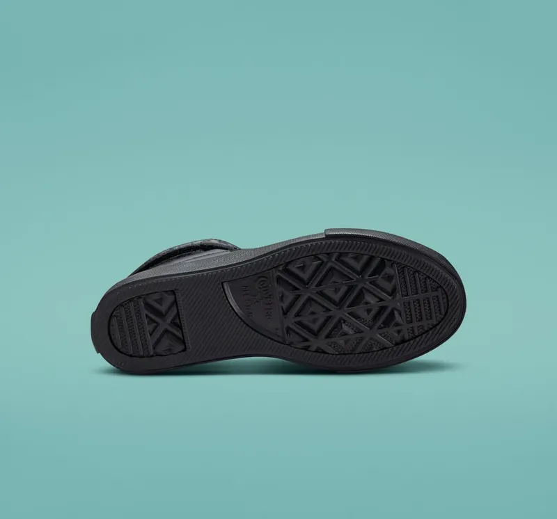 Converse Pro Blaze Strap Leather Zwart/zwart/zwart