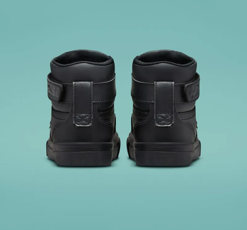 Converse Pro Blaze Strap Leather Zwart/zwart/zwart