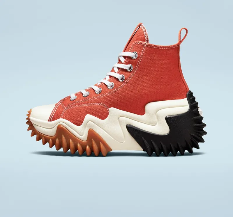 Converse Run Star Motion Platform Seasonal Color Mantra Orange/zwart/egret