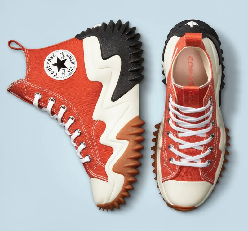 Converse Run Star Motion Platform Seasonal Color Mantra Orange/zwart/egret