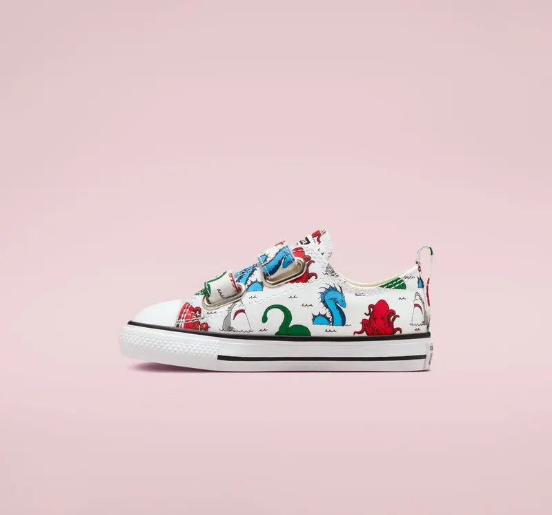 Converse Chuck Taylor All Star Easy-On Sea Monsters Wit/multi/zwart