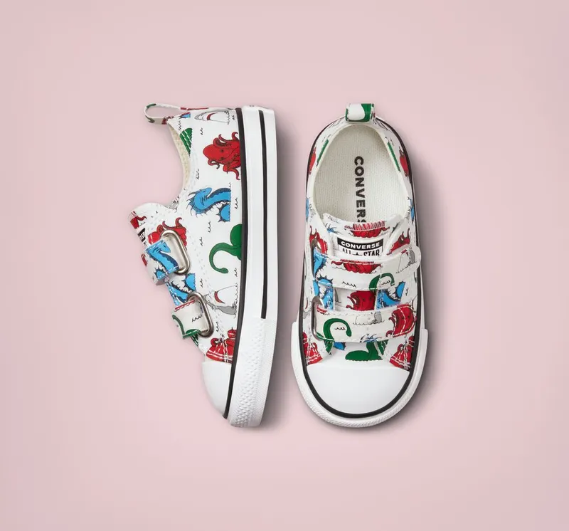 Converse Chuck Taylor All Star Easy-On Sea Monsters Wit/multi/zwart