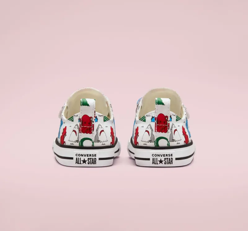 Converse Chuck Taylor All Star Easy-On Sea Monsters Wit/multi/zwart