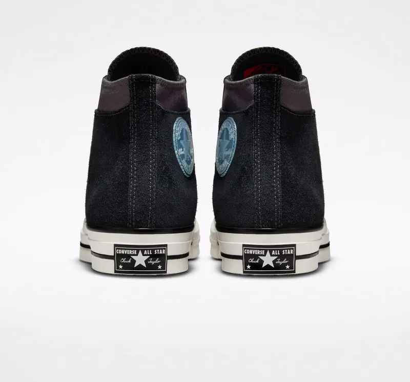 Converse Chuck 70 Crafted Canvas Storm Wind/zwart/vintage White