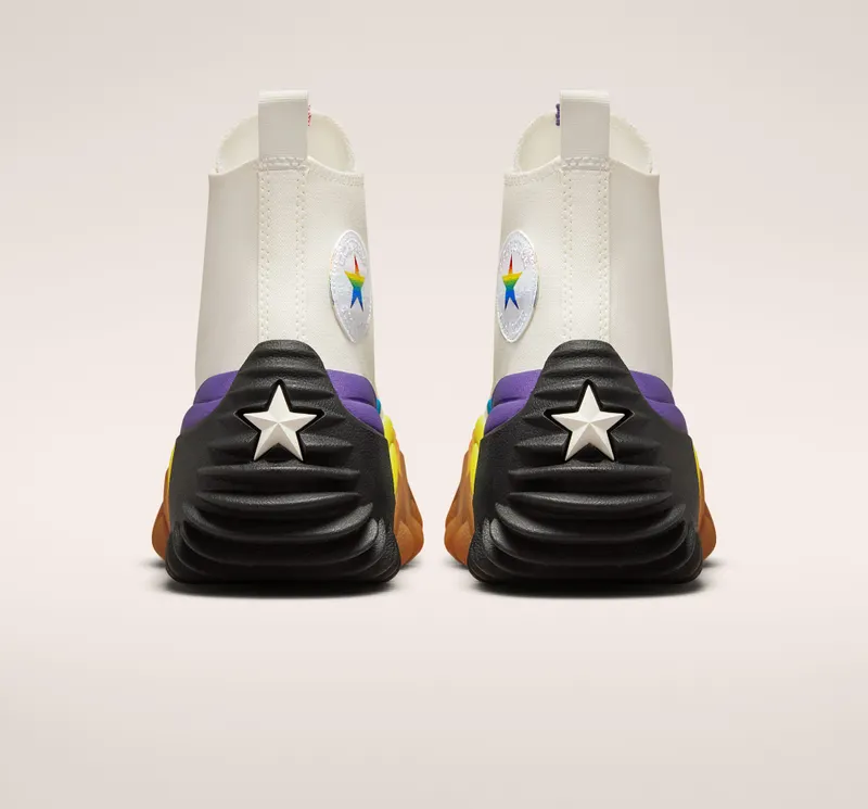 Converse Run Star Motion Platform Pride Egret/court Purple