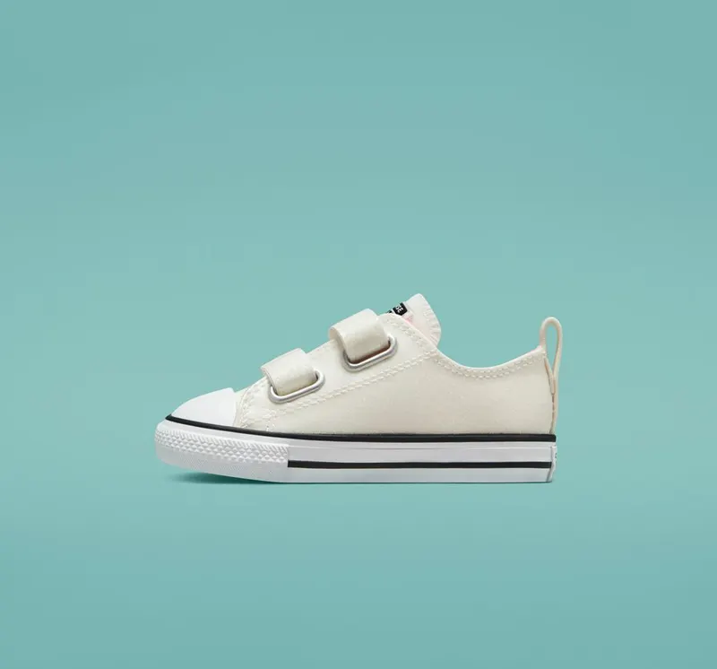 Converse Chuck Taylor All Star Rave Easy-On Glitter Zilver/roze/wit