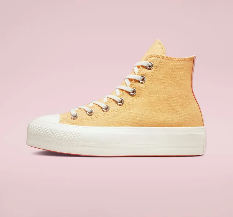 Converse Chuck Taylor All Star Lift Platform Gradient Heat Cyber Mango/egret