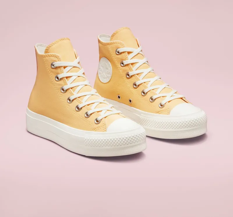 Converse Chuck Taylor All Star Lift Platform Gradient Heat Cyber Mango/egret
