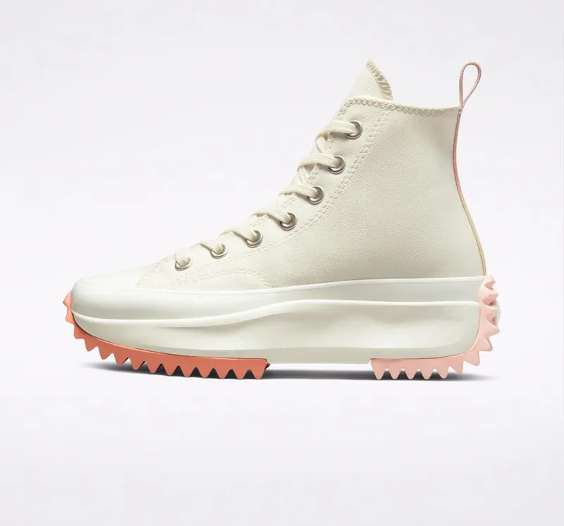 Converse Run Star Hike Heat Platform Gradient Heat Egret/cyber Mango