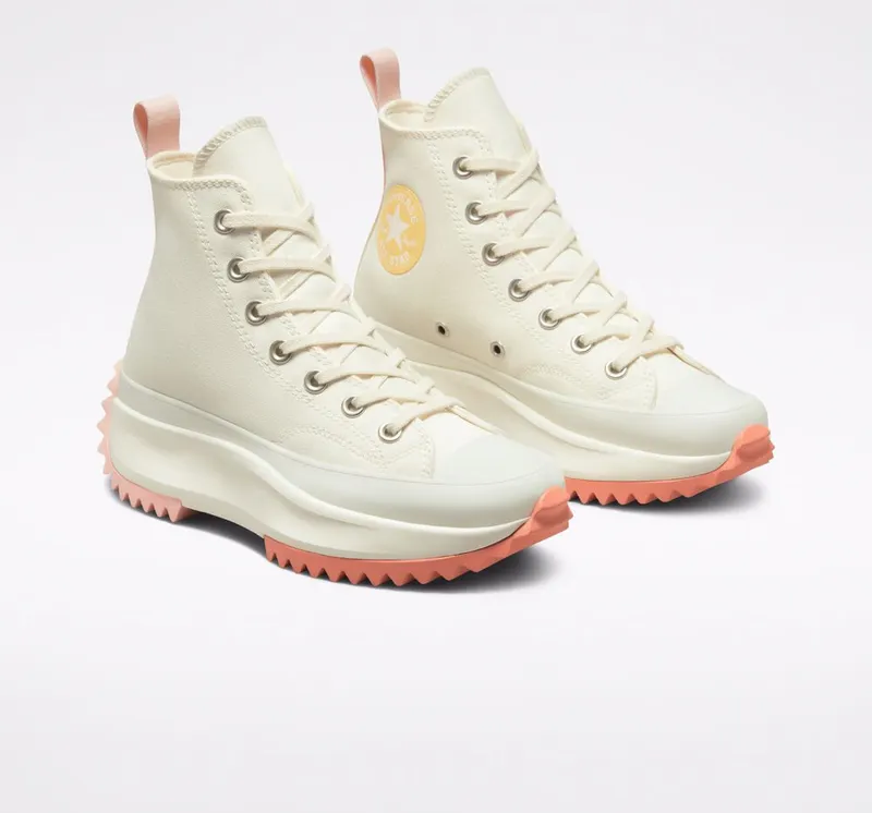 Converse Run Star Hike Heat Platform Gradient Heat Egret/cyber Mango