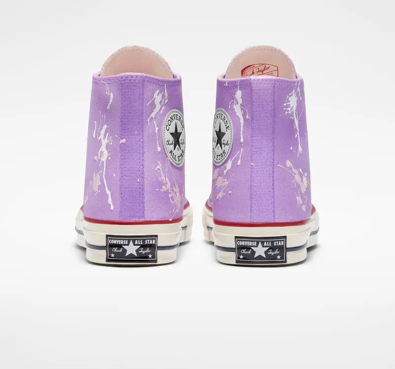 Converse Chuck 70 Pastel Splash Bright Purple Splash