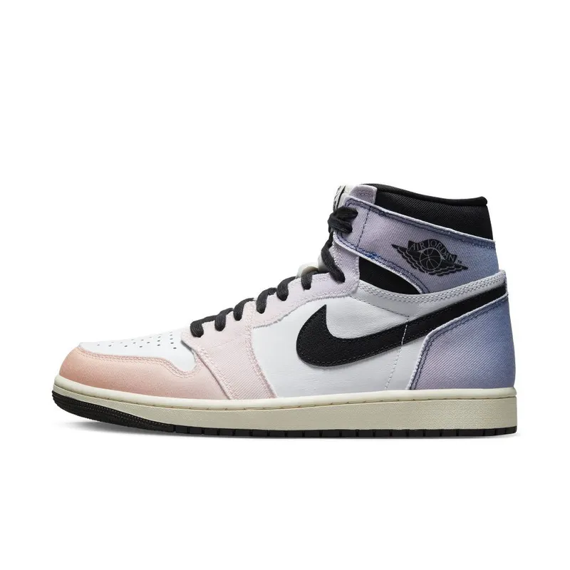 Air Jordan 1 Retro High OG Craft Vivid Orange / Iced Lilac / True Blue / Black (DX0054-805)