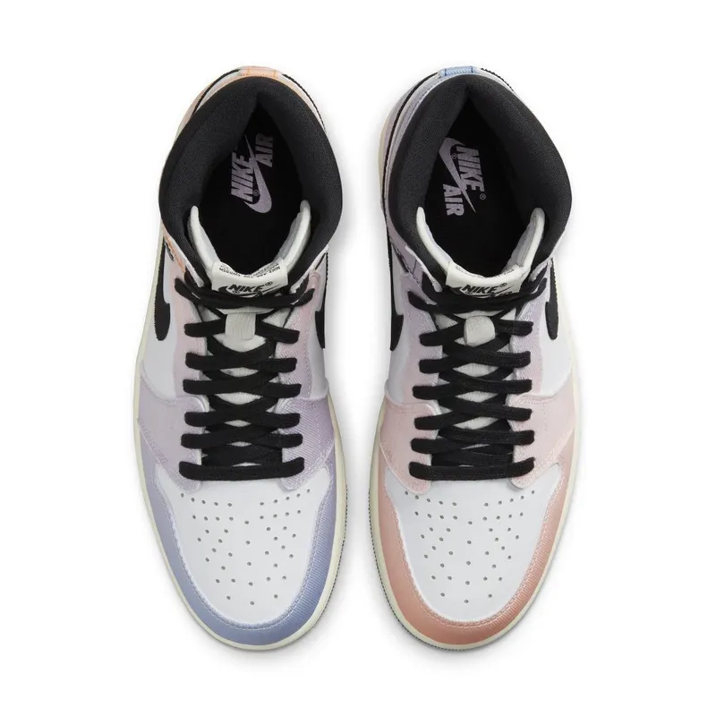 Air Jordan 1 Retro High OG Craft Vivid Orange / Iced Lilac / True Blue / Black (DX0054-805)