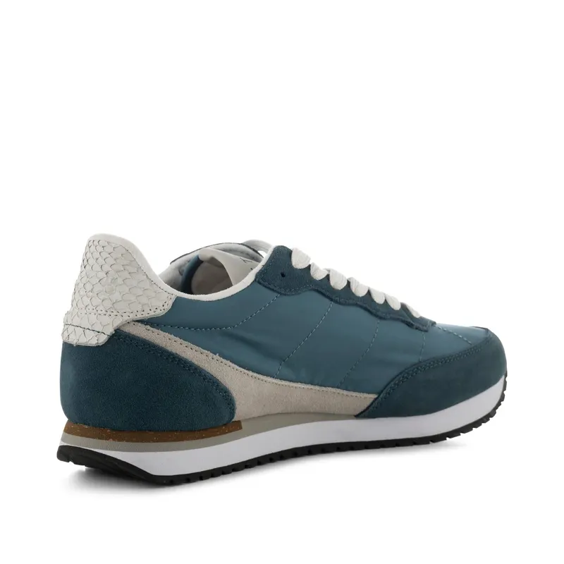 Woden Jansen retro textile Navy (WO1017 010)