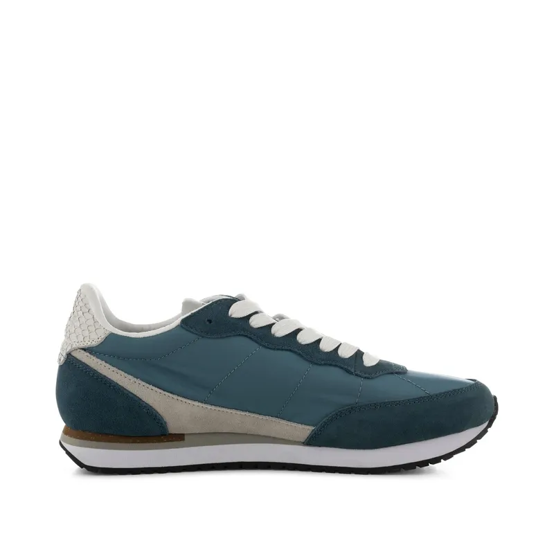 Woden Jansen retro textile Navy (WO1017 010)