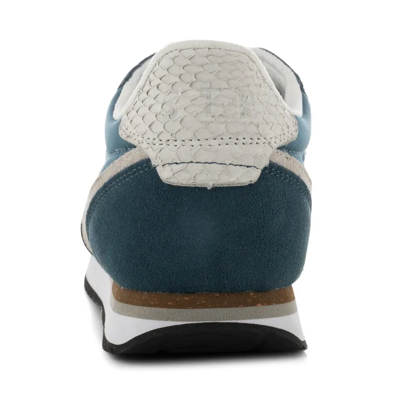 Woden Jansen retro textile Navy (WO1017 010)