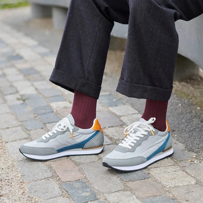 Woden Jansen retro textile Grey (WO1017 048)