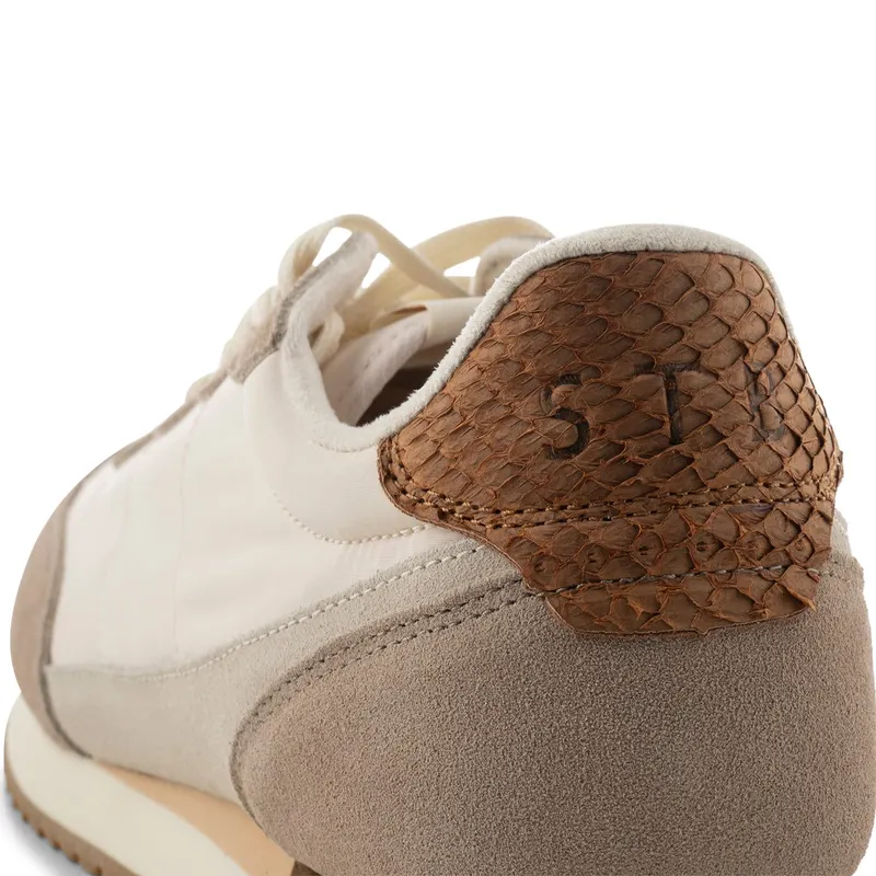 Woden Jansen retro textile Taupe (WO1017 065)