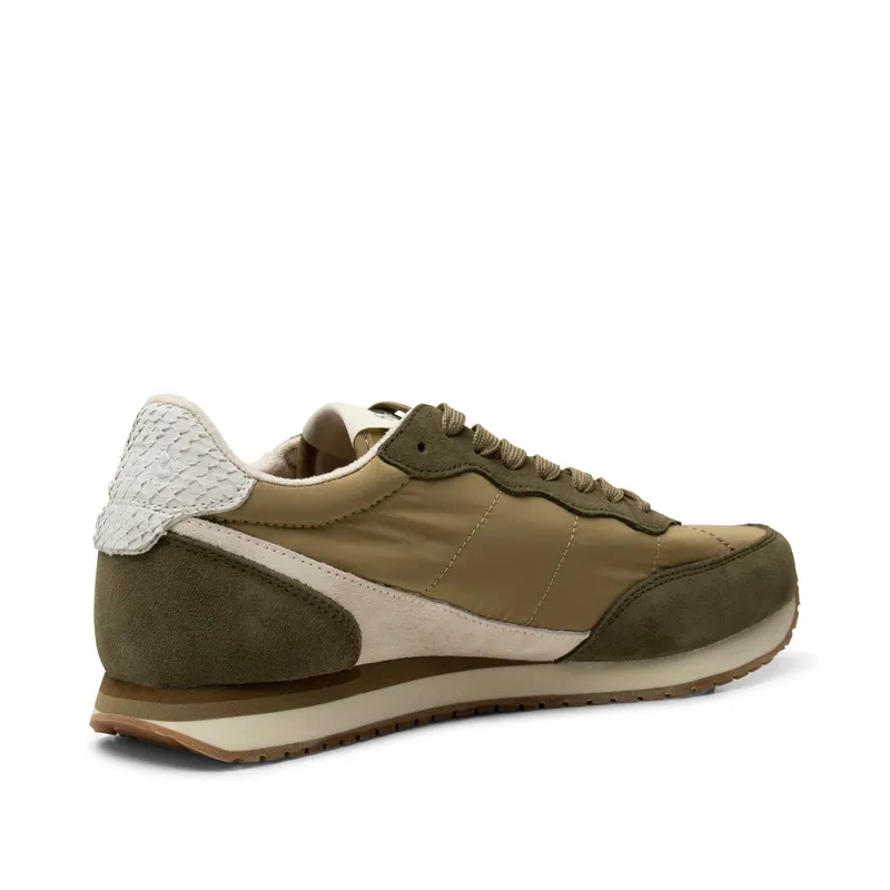 Woden Jansen retro textile Khaki (WO1017 703)