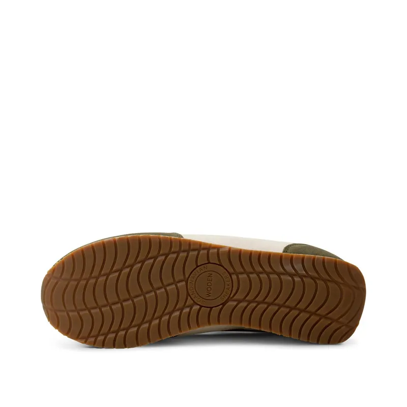 Woden Jansen retro textile Khaki (WO1017 703)