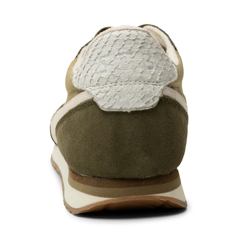 Woden Jansen retro textile Khaki (WO1017 703)