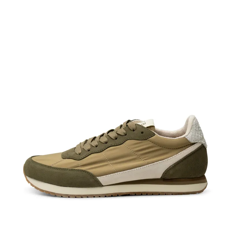 Woden Jansen retro textile Khaki (WO1017 703)