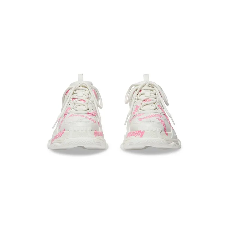 Balenciaga Triple S Logotype Trainers White (524039W2FAB9050)