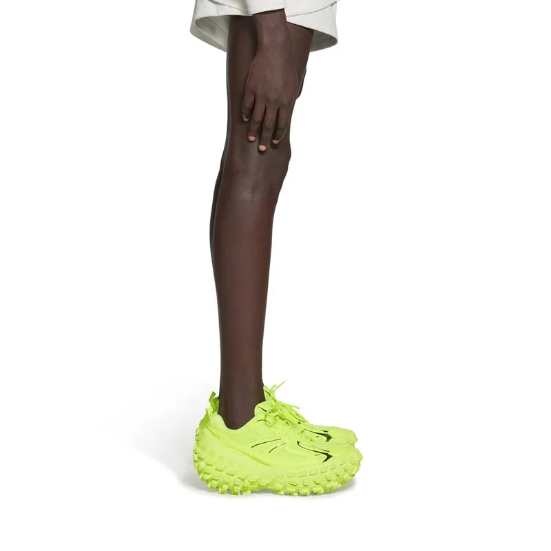 Balenciaga Defender Trainers Fluo Yellow (685613W2RAB7510)