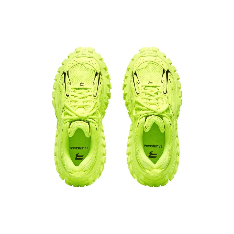 Balenciaga Defender Trainers Fluo Yellow (685613W2RAB7510)
