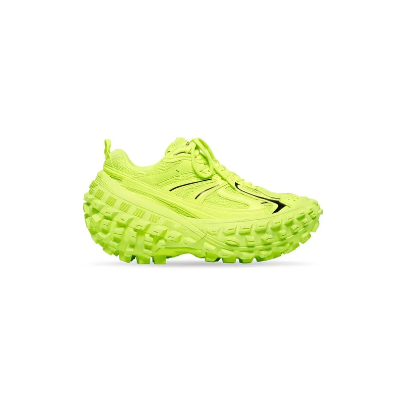 Balenciaga Defender Trainers Fluo Yellow (685613W2RAB7510)