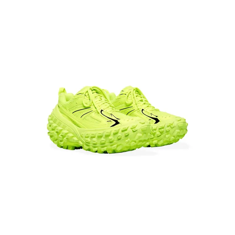 Balenciaga Defender Trainers Fluo Yellow (685613W2RAB7510)