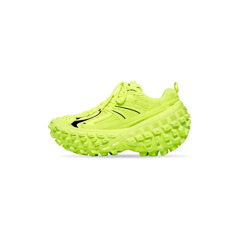 Balenciaga Defender Trainers Fluo Yellow (685613W2RAB7510)