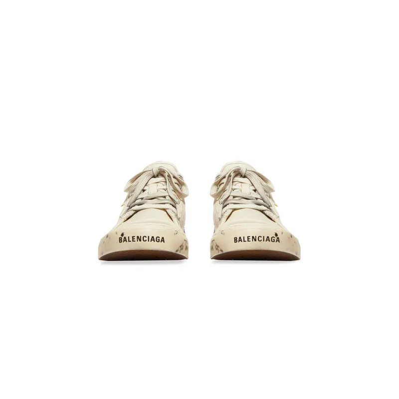 Balenciaga Paris Low Top Graffiti Trainers White (688757W3RR59010)