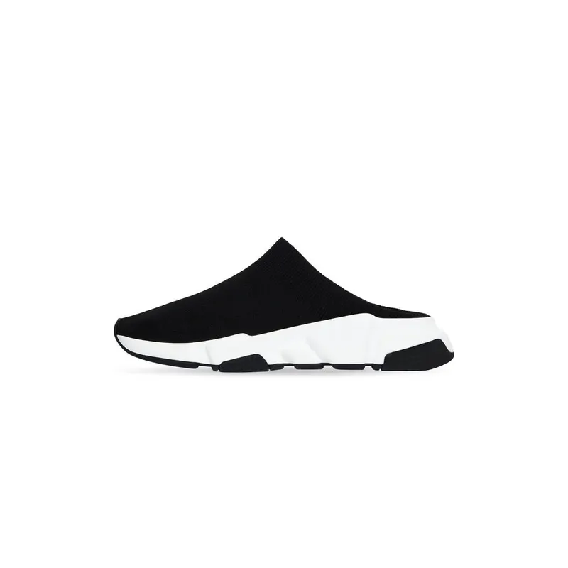 Balenciaga Speed Recycled Knit Mule Black (711474W2DB21015)